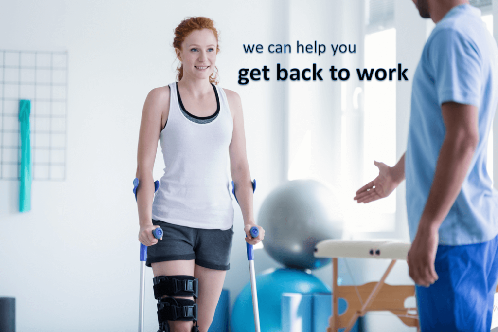 Physio Elements - Joint and Injury Rehabilitation to Get back to Work Beautiful Woman
